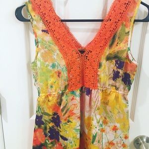 Beautiful summer top - XS - silk